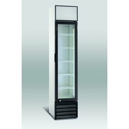 Jääkaappi lasiovella Scandomestic SD 217 E 39 cm musta