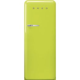 Jääkaappi pakastelokerolla Smeg Retro FAB28RLI5 60.1cm lime oikea