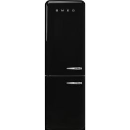 Jääkaappipakastin Smeg Retro FAB32LBL5 60.1cm musta vasen