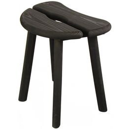 Saunajakkara Pinetta 40x28x44cm mäntyä musta