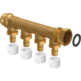 Jakotukki Uponor Q&E NKB DR 3/4"UK/SN 4x15 c/c 35 mm