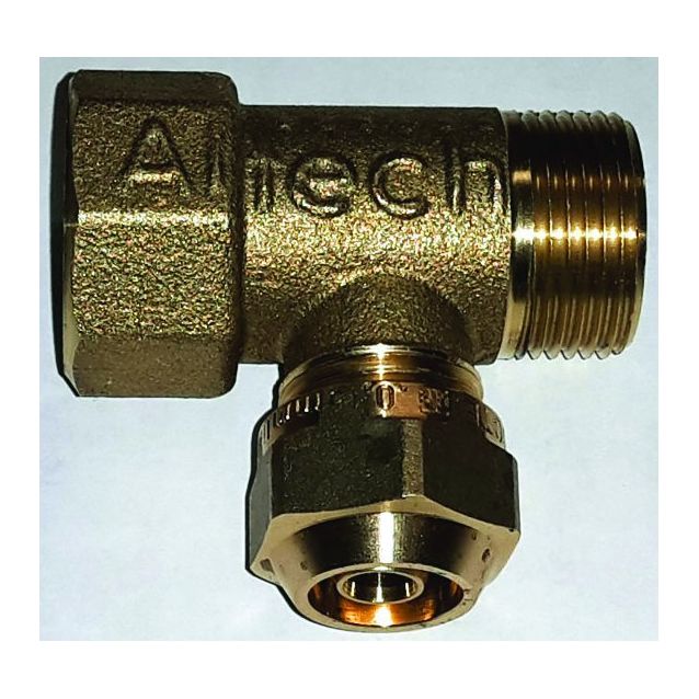 Jakotukki PEX-liittimin 1-osainen