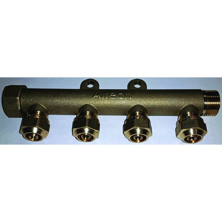 Jakotukki PEX-liittimin 4-osainen