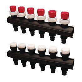 Jakotukki Uponor Vario PLUS Q&E 6 20x2 6-lähtöinen