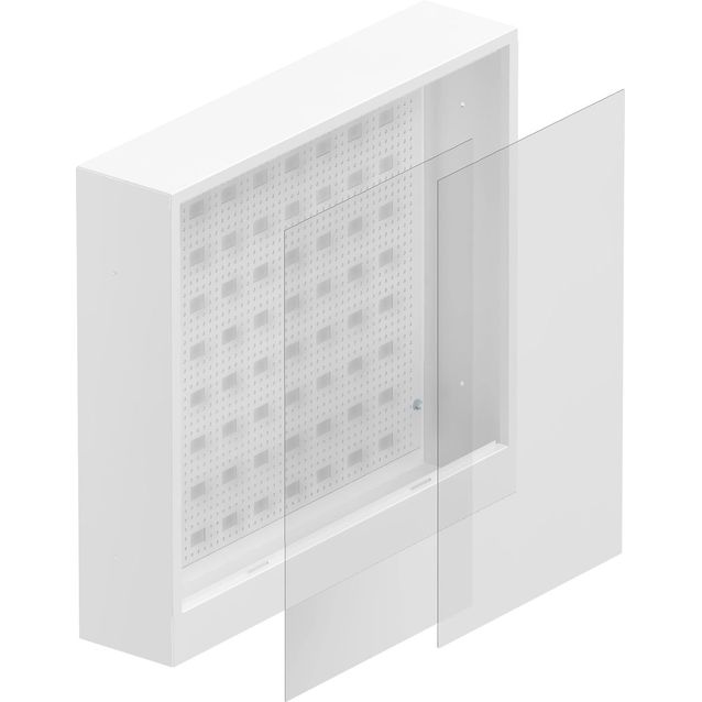 Jakotukkikaappi Uponor Aqua Plus RS B, 550x500x108mm