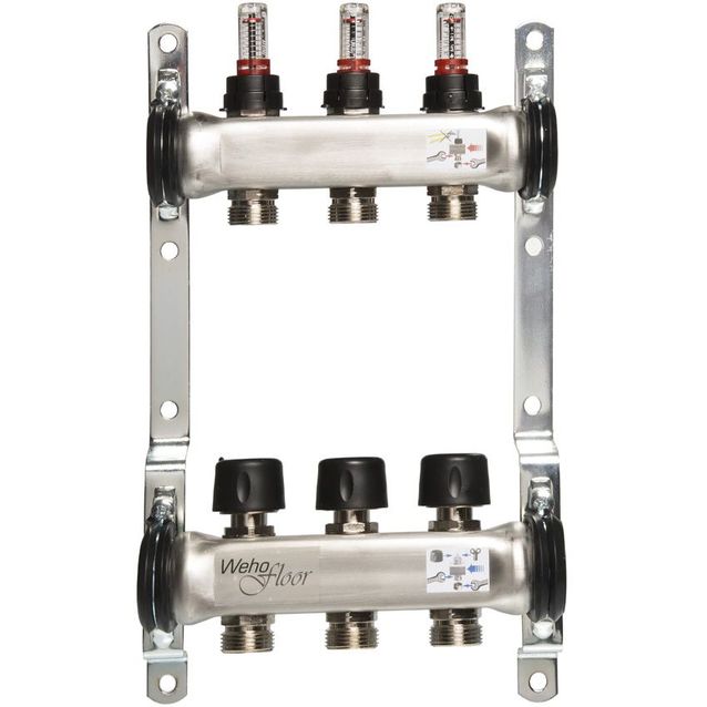 Jakotukkipari Wehofloor, 3 piiriä, 200mm