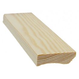 Jalkalista Cent 12x42x3300 mm mänty lakattu kirkas