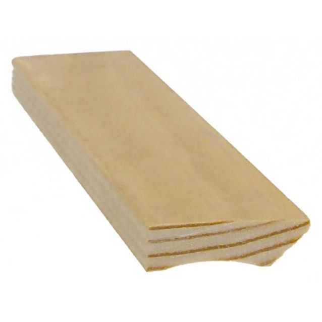 Jalkalista Cent 12x42x3300 mm mänty lakattu tammi