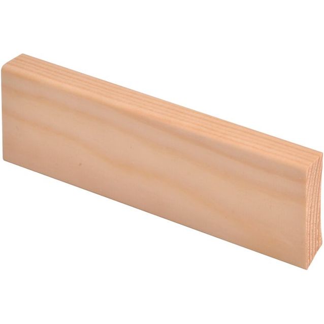 Jalkalista Maler Aava, 10x42x3300mm, mänty, puuvalmis