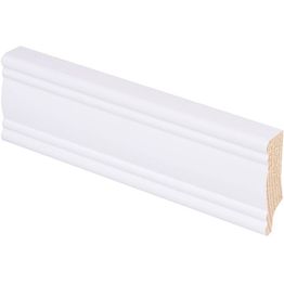 Jalkalista Maler Aura 12x42x2700mm mänty valkoinen