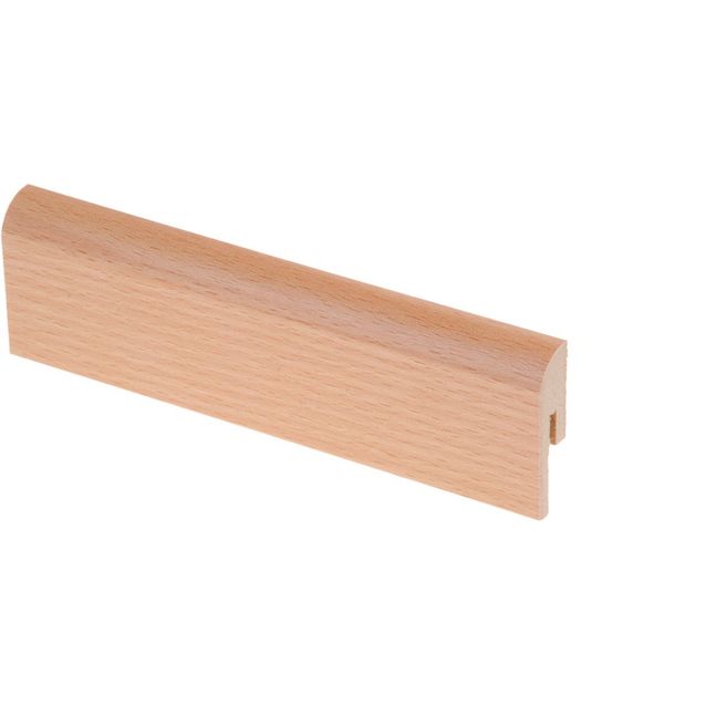 Jalkalista Maler R10 Pyörre, 12x42x2750mm, MDF, pyökki