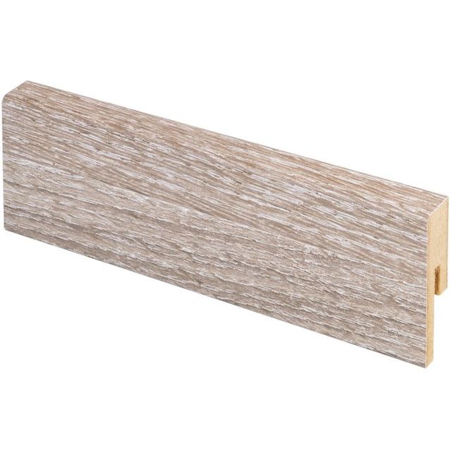 Jalkalista Maler R2 Aava, 12x42x2750mm, MDF, crystal tammi