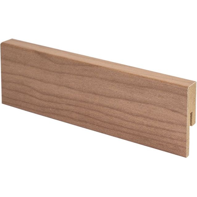 Jalkalista Maler R2 Aava, 12x42x2750mm, MDF, euroopan kirsikka