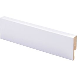 Jalkalista Maler R2 Aava 12x42x2750mm MDF puhdas valkoinen