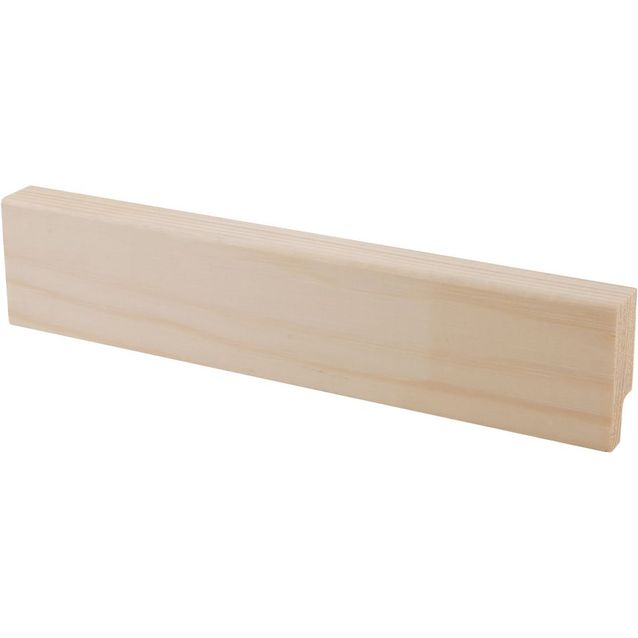 Jalkalista Maler Smart Aava, 12x32x3300mm, mänty, puuvalmis