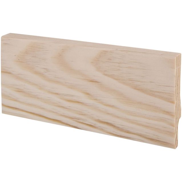 Jalkalista Maler Smart Aava, 12x70x3300mm, mänty, puuvalmis