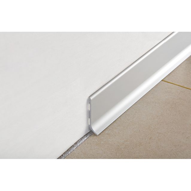 Jalkalista Progress Profiles Skirting 40 tarrakiinnitys 40x2000 mm anodisoitu alumiini