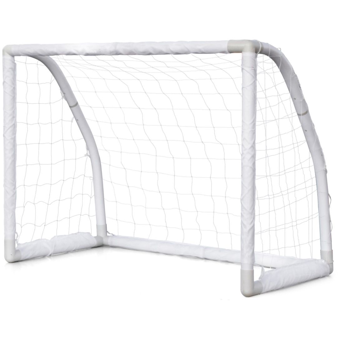 Jalkapallomaali Nordic Play Soccer Goal 1,3x1x0,76m muovi valkoinen