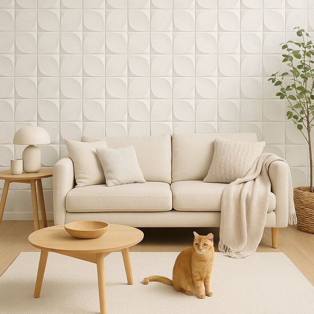 Sisustuslevy Järnvik Decoration Aalto PU 30x600x1200mm