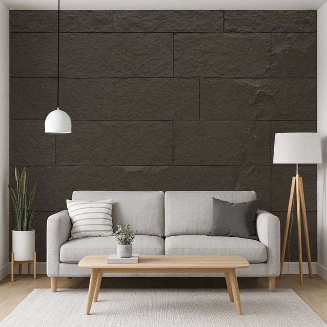 Kiviseinälevy Järnvik Decoration Hehku PU 30x600x1200mm