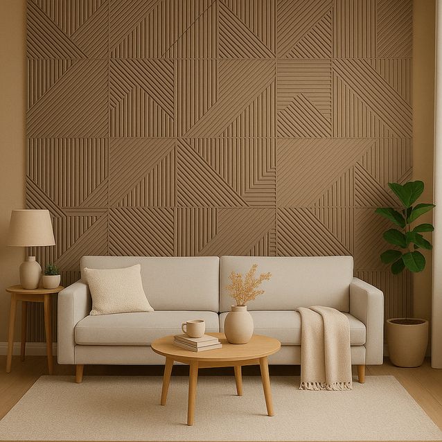 Sisustuslevy Järnvik Decoration Säde PU 25x600x1200mm