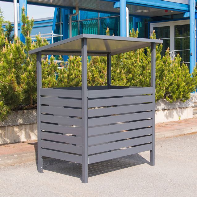 Jätekatos Tikli M alumiini 660l