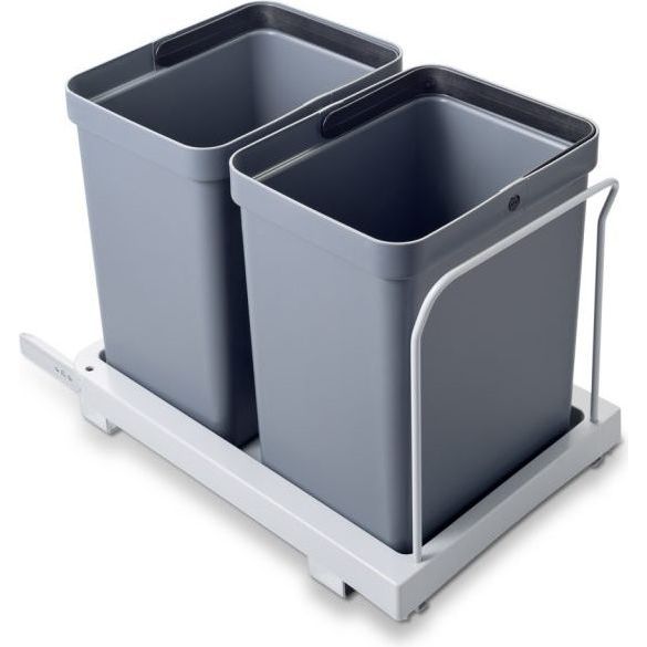 Jätevaunu Savo Bio kahdella 10 l sangolla