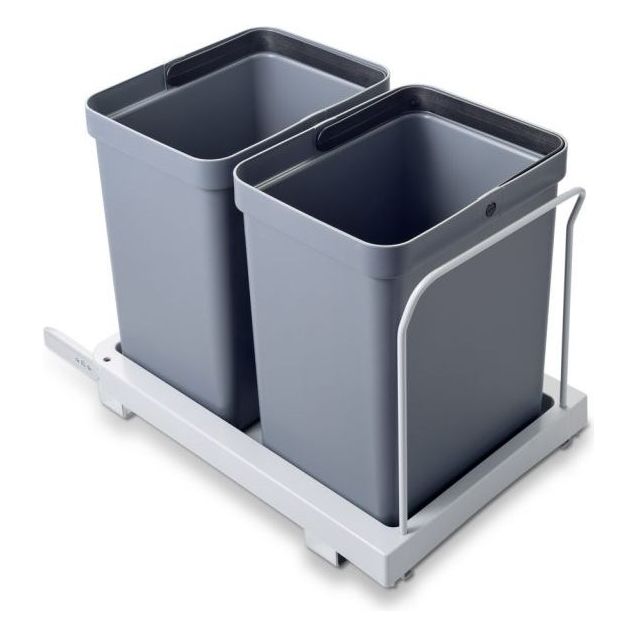 Jätevaunu Savo Bio kahdella 10 l sangolla