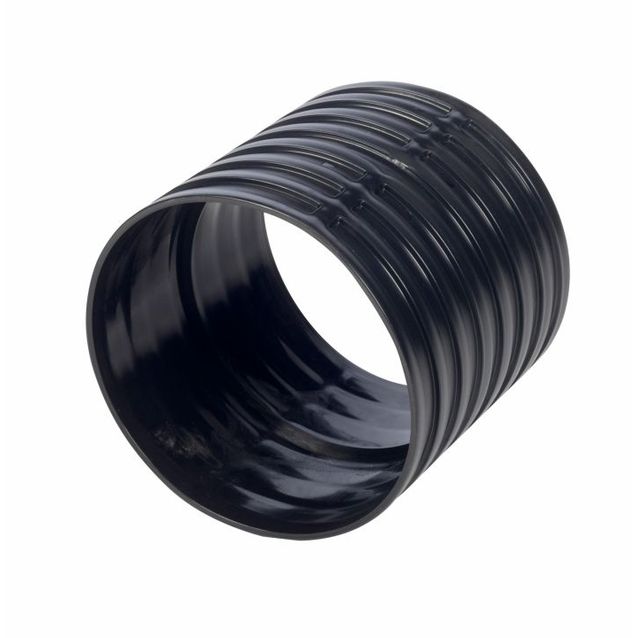 Jatkoholkki Meltex 250 mm SN4/SN8 musta