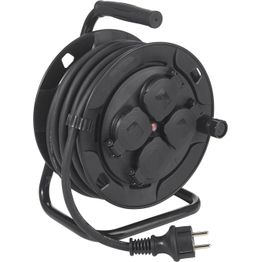 Jatkojohtokela PR Home 4 pistoketta musta