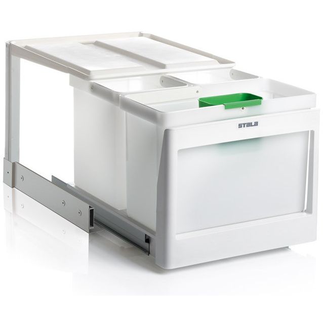 Jätevaunu Stala EKO-3SK 16 L + 2x10 L + ongelmajäteastia