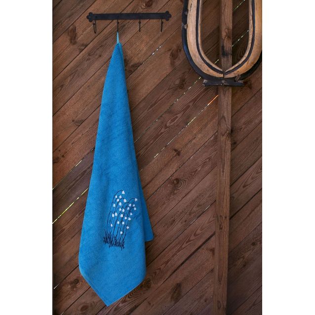 Jättipyyhe Pikkupuoti Suovilla 100x150 cm turkoosi