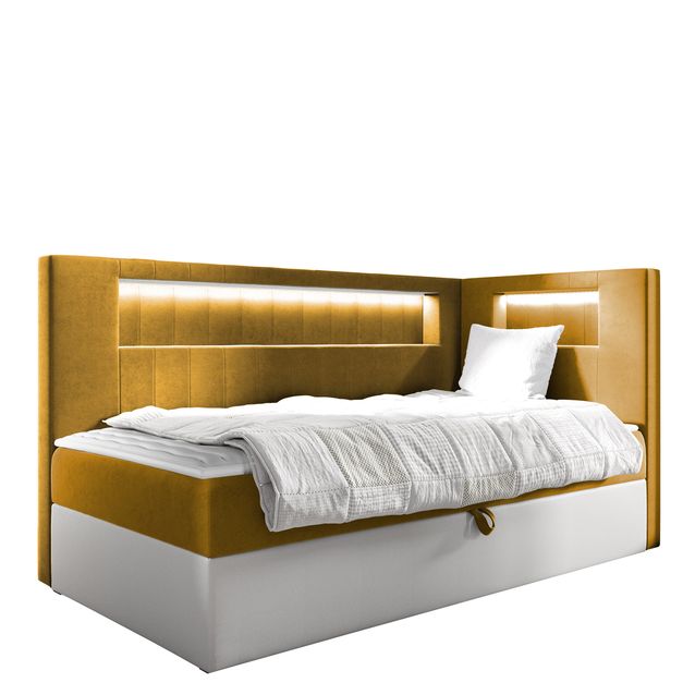 Jenkkisänky 100x200 JUNIOR GOLD 3, keltainen (3794)