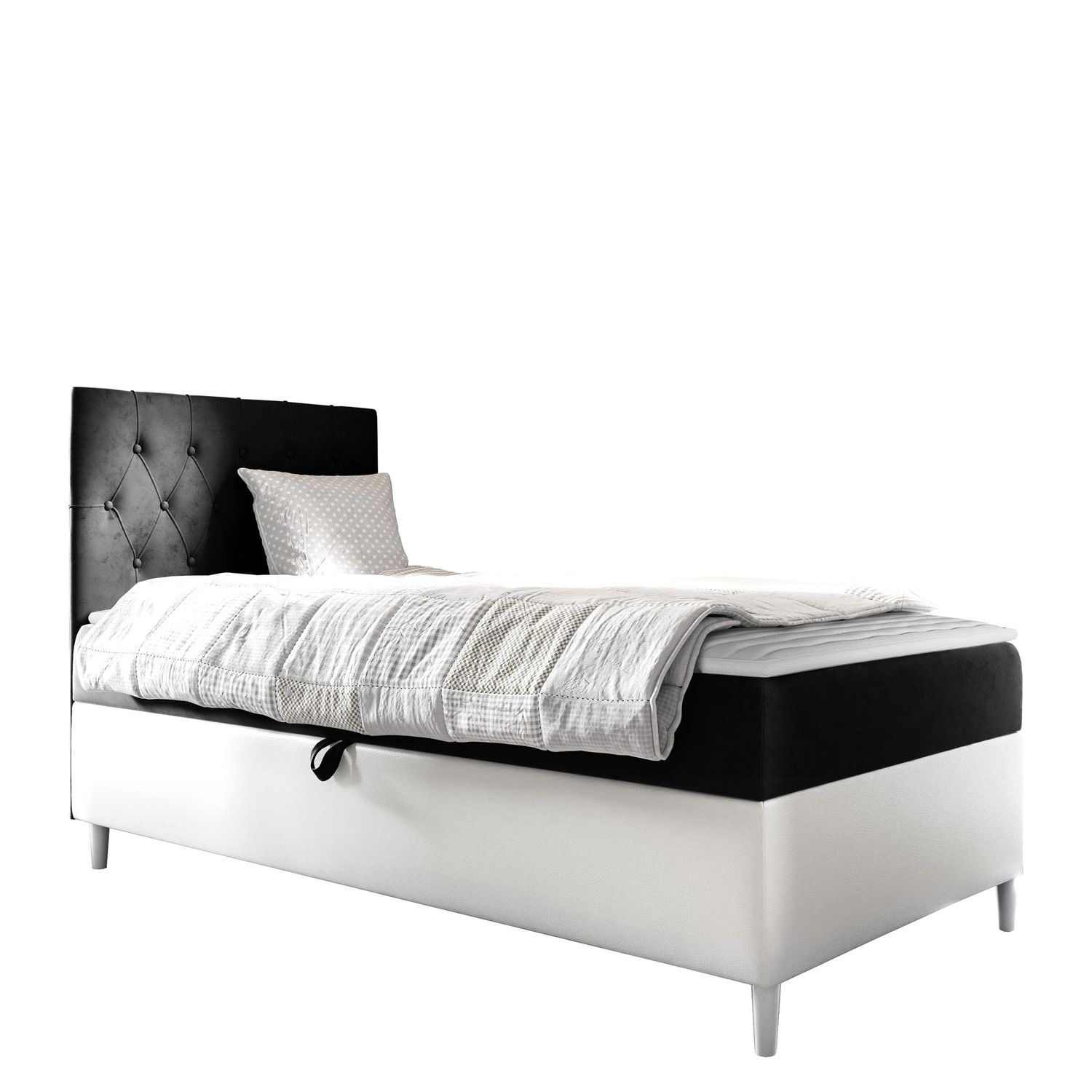 Jenkkisänky 80x200 JUNIOR FILIP 1, musta (2708)