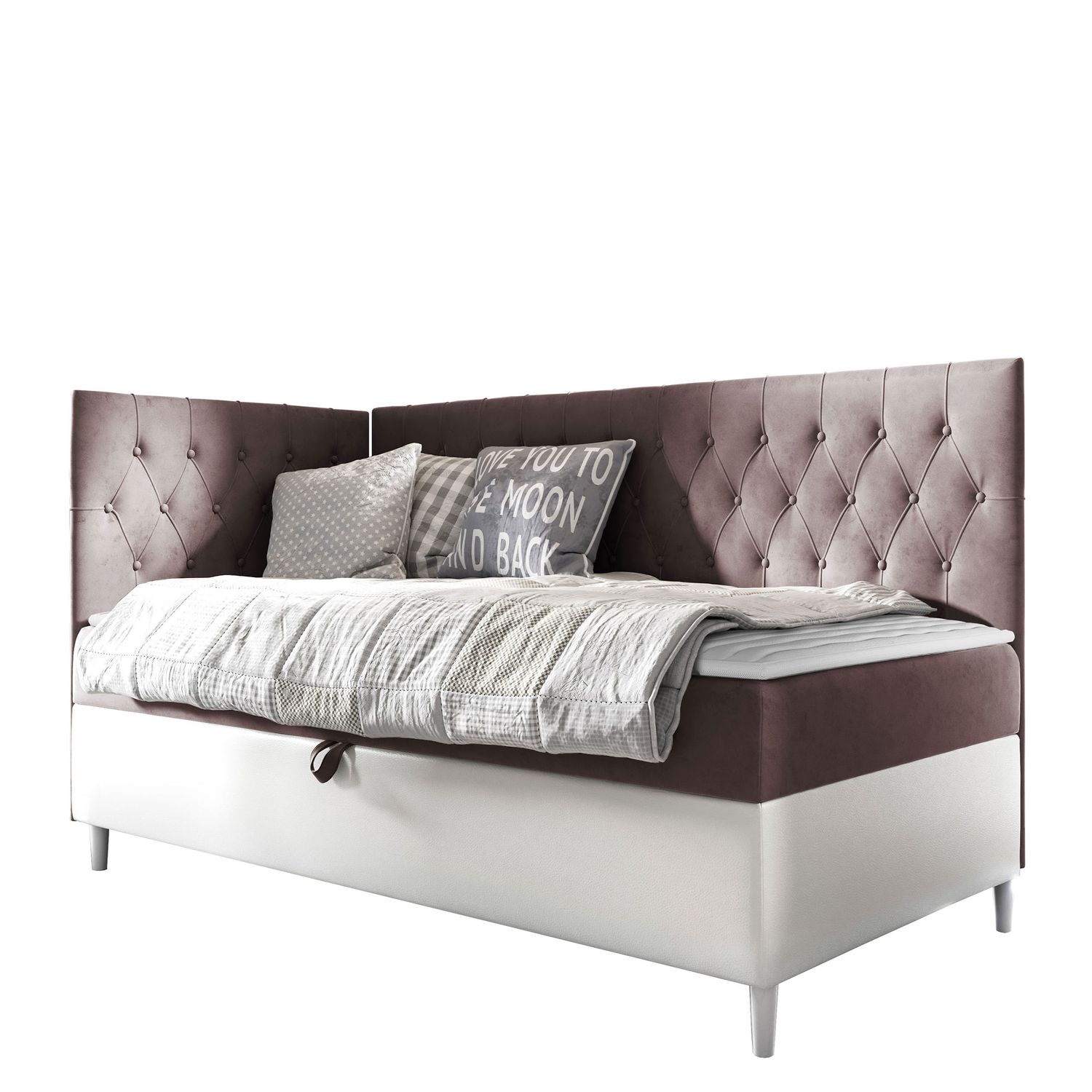 Jenkkisänky 80x200 JUNIOR FILIP 3, ruskea (3262)