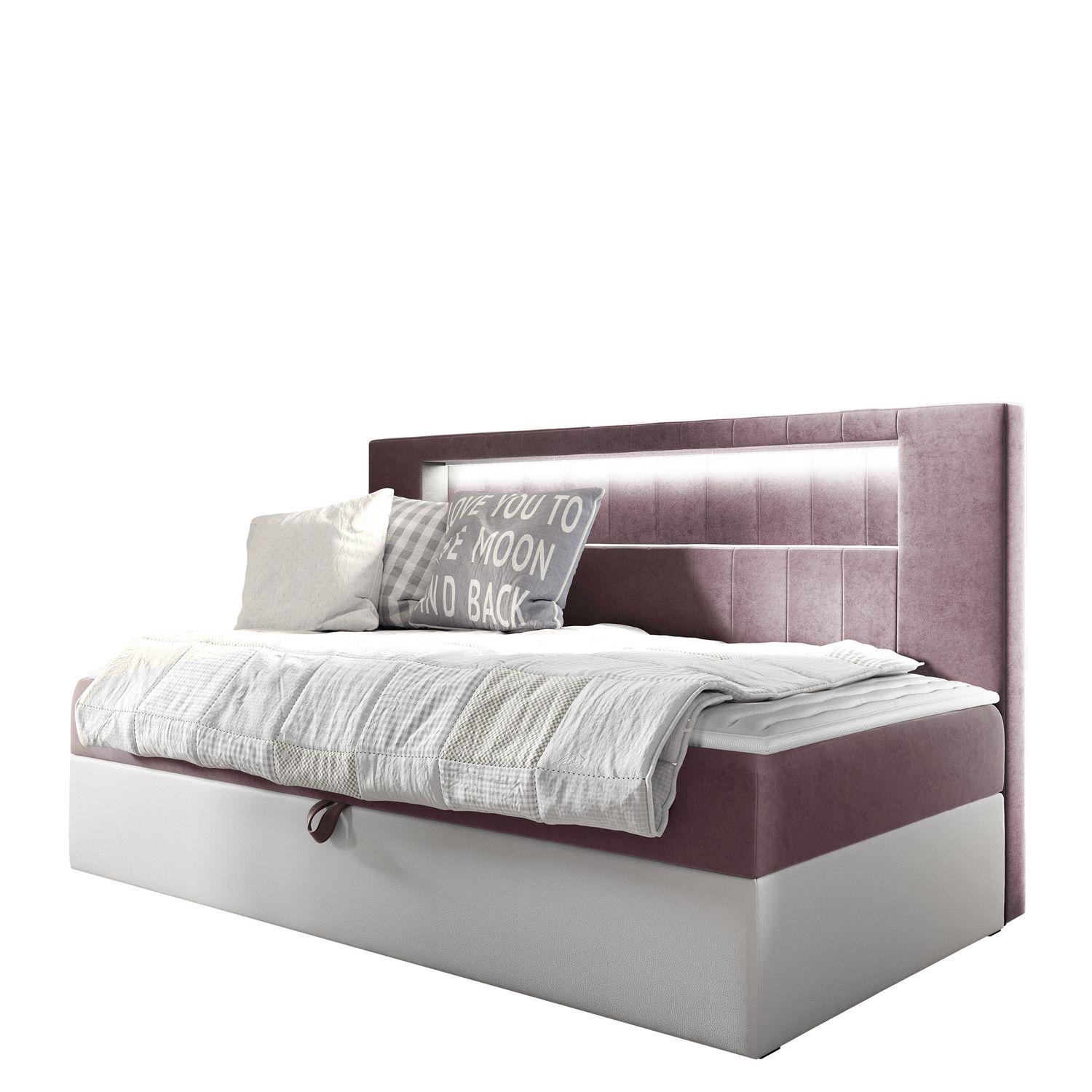 Jenkkisänky 90x200 JUNIOR GOLD 2, ruskea (3965)