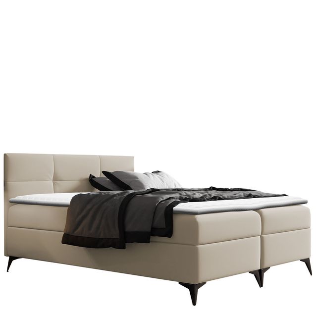 Jenkkisänky FIGARO 120x200 + sijauspatja, beige (3914)