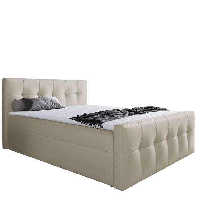 Jenkkisänky MALIBU 120x200 + sijauspatja, beige (4027)