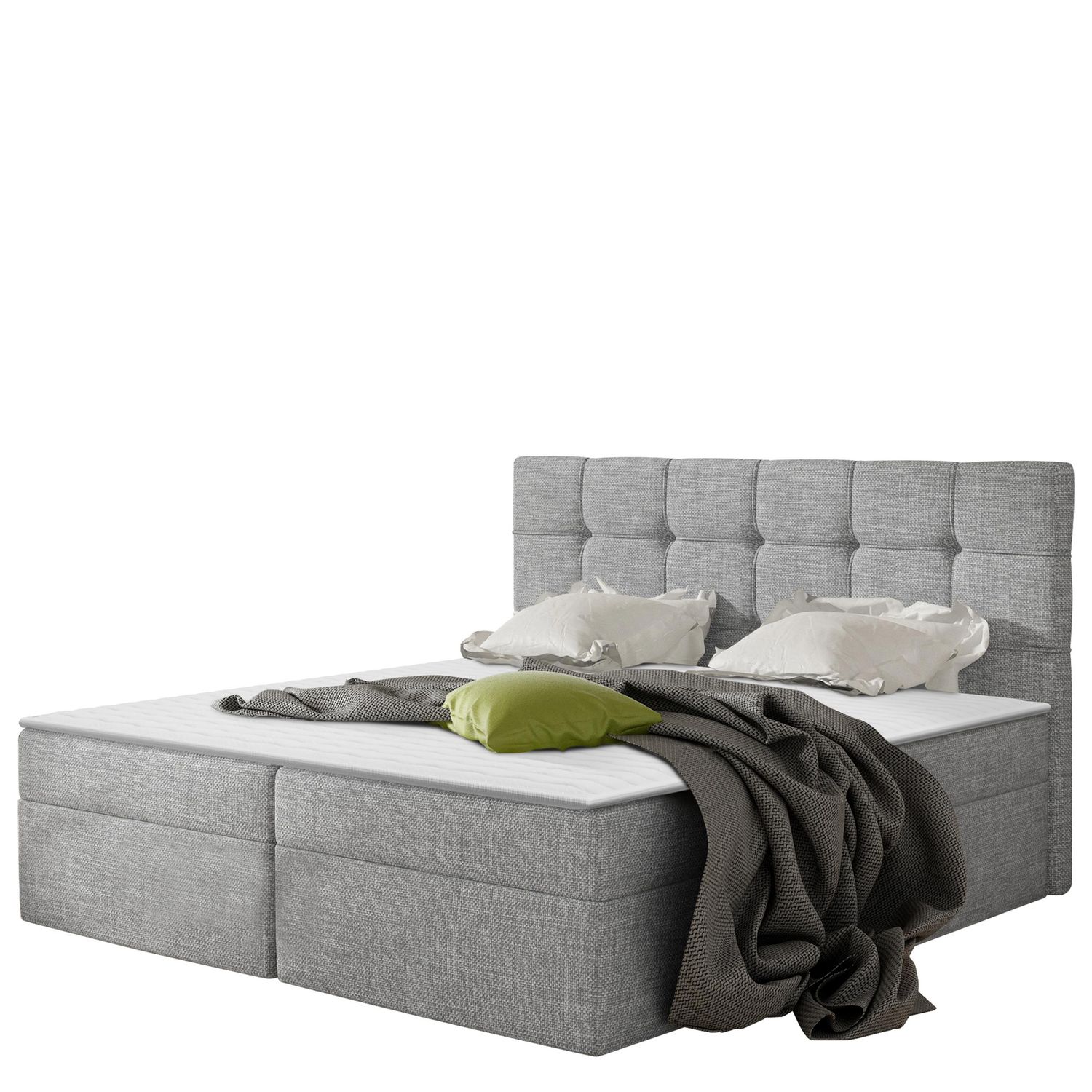 Jenkkisänky NELE 140x200 M, vaaleanharmaa (2990)