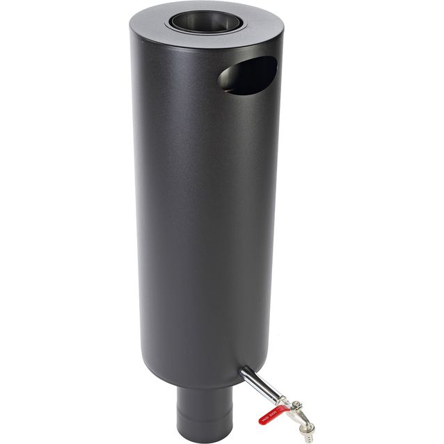 Jeremias Piippusäiliö pyöreä 25l musta 115 mm