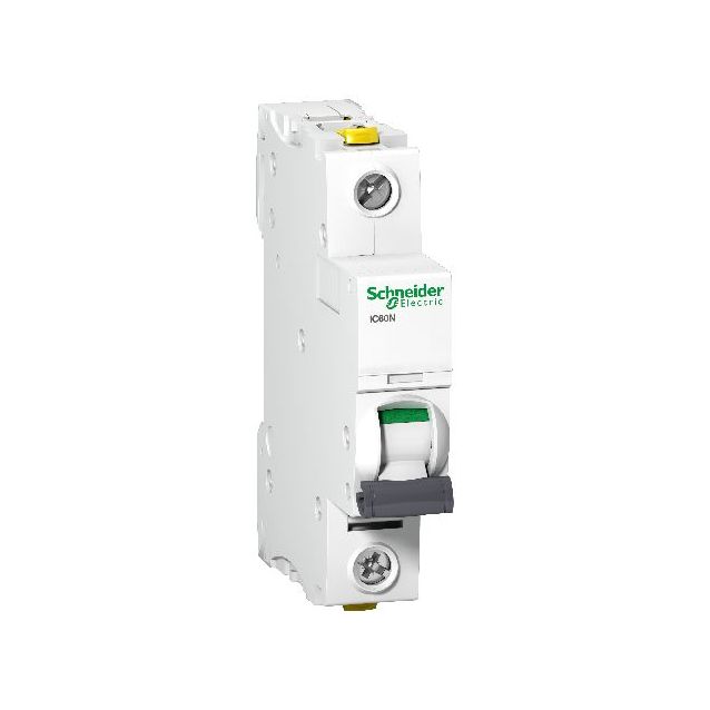 Johdonsuojakatkaisija Schneider Electric Acti9 iC60N 1-napainen B-käyrä 16A 6kA