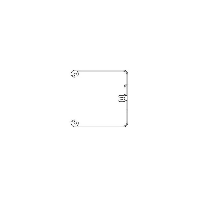 Pienkanava Ductel Twist TBA 652-1  65x66