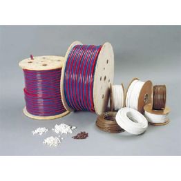 Johtokiinnikkeet Sunwind kaapelille 2 x 2,5-4,0 mm²  100 kpl ruskea