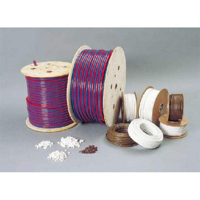 Johtokiinnikkeet Sunwind kaapelille 2 x 2,5-4,0 mm²  100 kpl ruskea