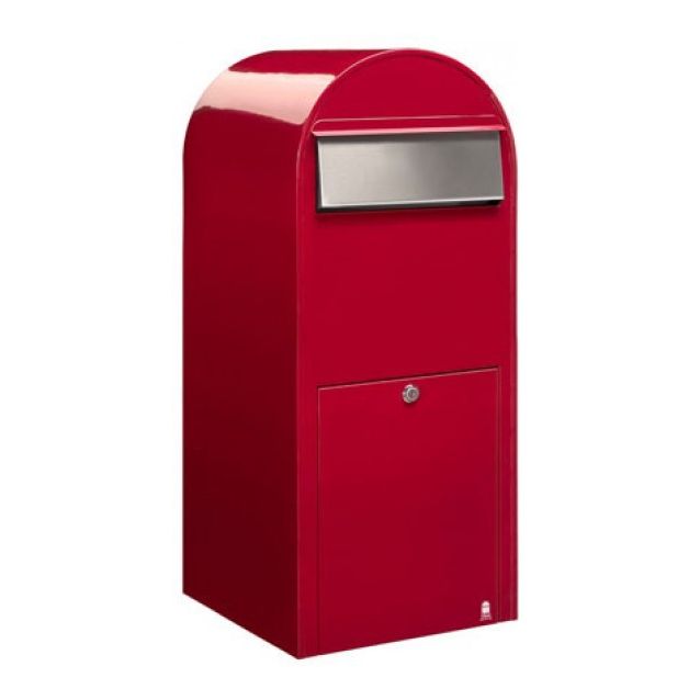 Postilaatikko Bobi Jumbo 80x32x35 cm punainen