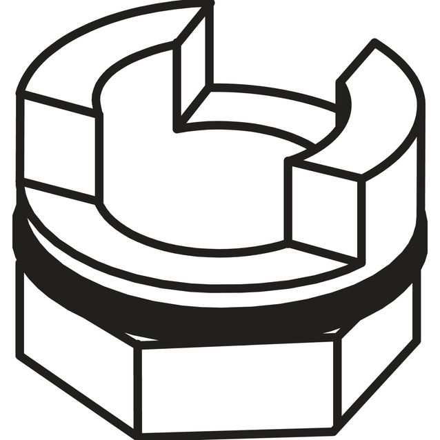 Juoksuputken rajoitin Oras 159667 60°/0° 10 kpl