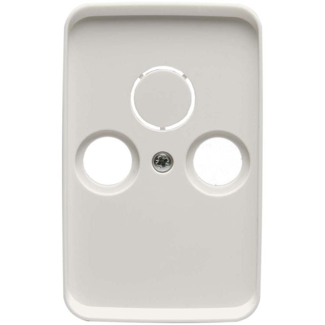 Jussi 100mm antennikeskiölevy TV+R+SAT