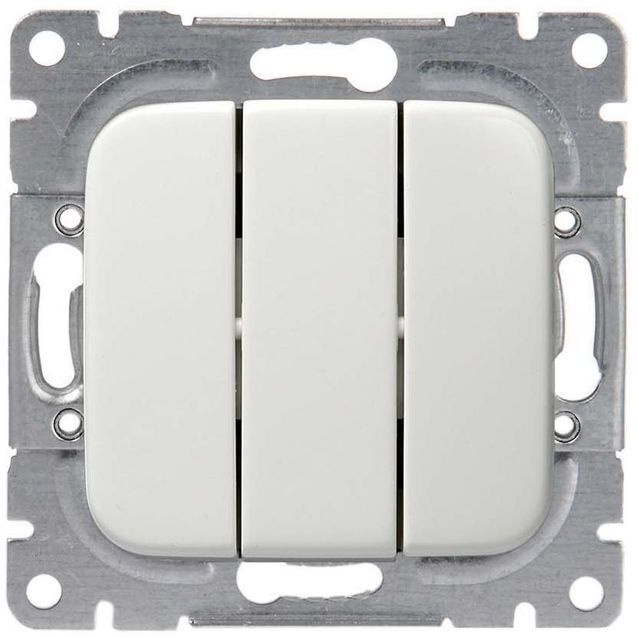 Jussi kytkin 1+1+1 napainen