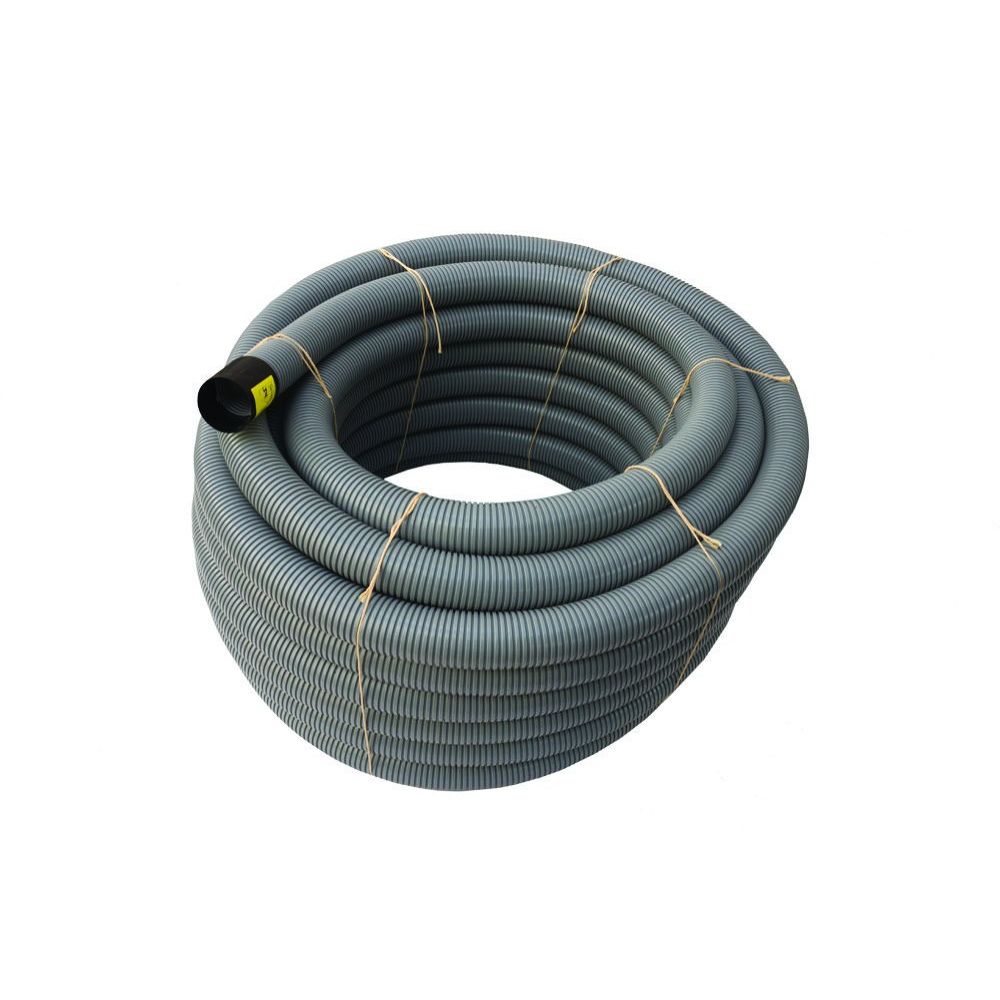 Asennusputki Uponor 65 50M PVC reiätön harmaa