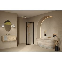 Kääntyvä suihkuovi Hietakari Bläk 732 New York mittatilaus